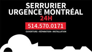 Serrurier Urgence Montréal