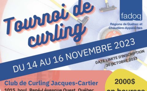 Tournoi de Curling FADOQ 2023
