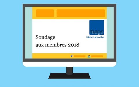 Sondage aux membres 2018 : félicitations au gagnant!