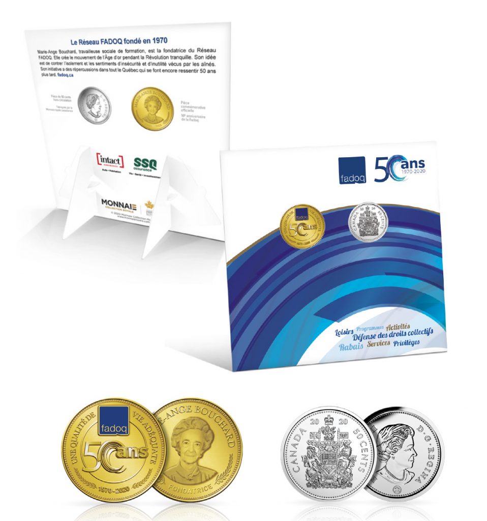 Coffret de collection Monnaie FADOQ