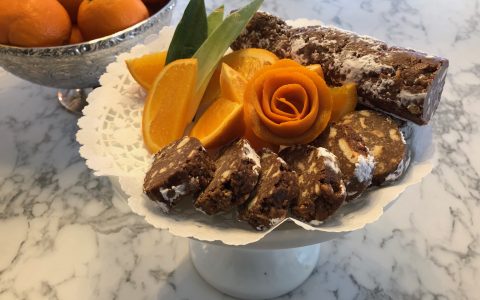 Recette - Saucisson de chocolat à l’orange