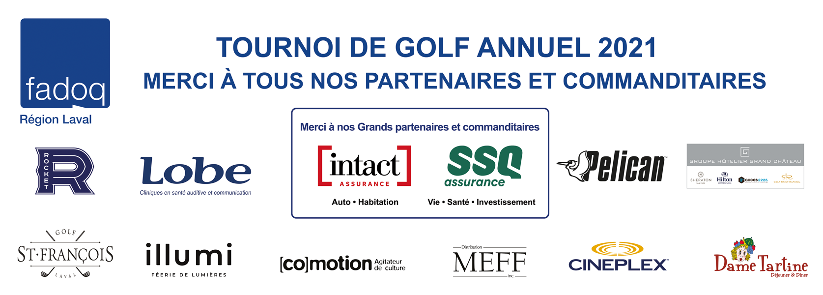 banniere tournoi de golf