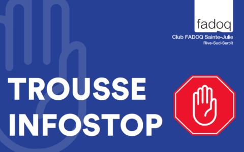Trousse Info stop 911: une idée de la FADOQ Sainte-Julie