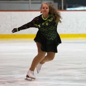 Diane Côté-Frégeau en patinage artistique