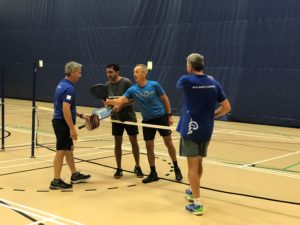 Pierre Briand et Steeve Tremblay, 4e place au pickleball