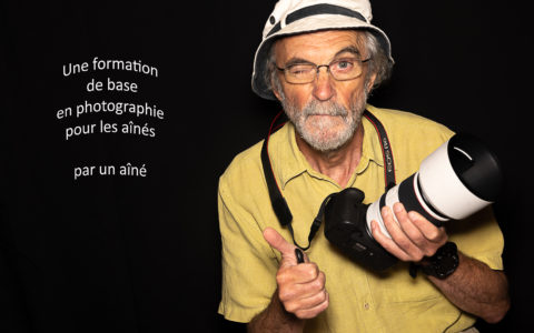 COMPLET -- Une formation de base en photographie pour les aînés par un aîné