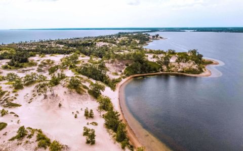 Lac Ontario et Sandbanks à vélo