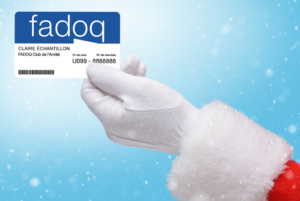 Utilisez la carte FADOQ pour vos cadeaux de Noël