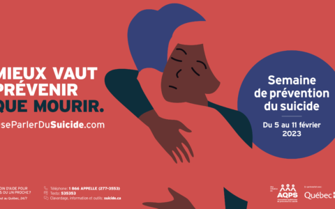 Semaine nationale de prévention du suicide : « Mieux vaut prévenir que mourir! »