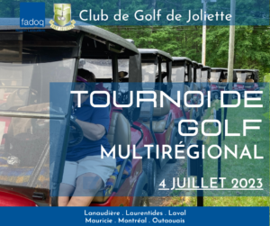 Tournoi de Golf multirégional