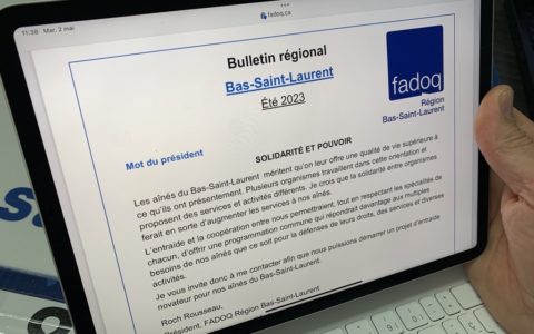 ÉTÉ 2023, bulletin régional web, Bas St-Laurent