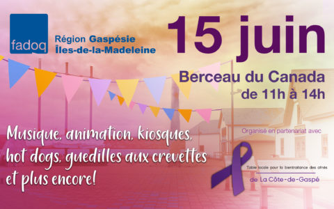 15 juin - Journée de lutte contre la maltraitance des personnes aînées