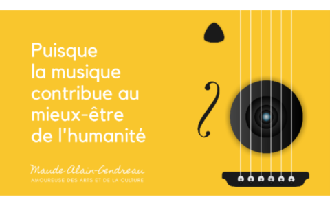 Conférence – Puisque la musique contribue aux mieux-être de l’humanité