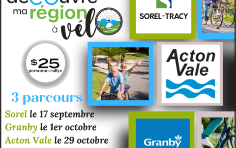 Je découvre ma région à vélo !