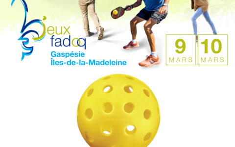 Pickleball - Jeux FADOQ-GÎM
