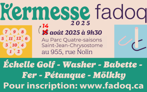 Kermesse FADOQ 2025