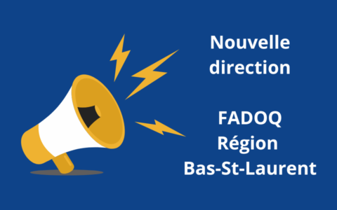 Nomination de Mireille Dubé au poste de directrice générale de la FADOQ - Région B...