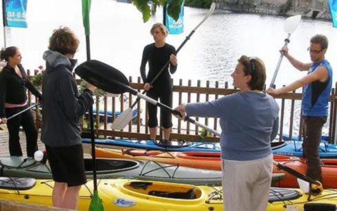 Cours de kayak