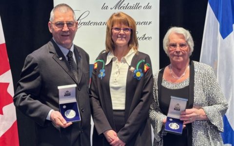 Médaille du Lieutenant-gouverneur  -  Félicitations aux deux récipiendaires!