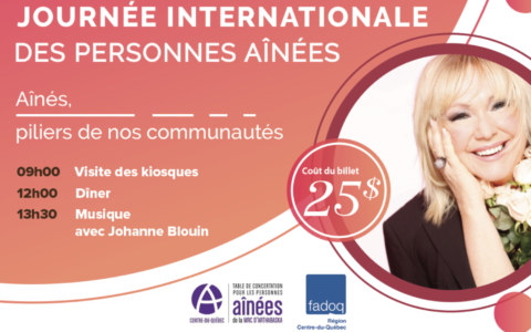 JOURNÉE INTERNATIONALE DES PERSONNES AÎNÉES