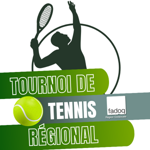 Tournoi de tennis FADOQ – Région Outaouais : 23 au 25 mai 2025