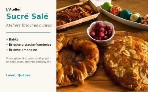 Atelier Brioches - Automne 2026