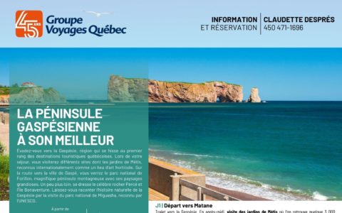 La péninsule gaspésienne à son meilleur