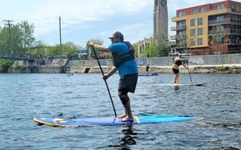 Cours de planche à pagaie