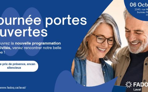 Journée porte ouverte à la FADOQ - Région Laval