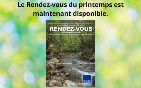 Rendez-Vous, votre encart des Laurentides à consulter ici !