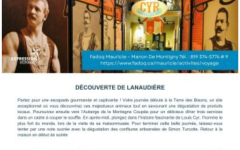 Découverte de Lanaudière