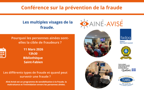 𝐂𝐨𝐧𝐟𝐞́𝐫𝐞𝐧𝐜𝐞 : 𝐀𝐢̂𝐧𝐞́ - 𝐀𝐯𝐢𝐬𝐞́ 𝐋𝐞𝐬 𝐦𝐮𝐥𝐭𝐢𝐩𝐥𝐞𝐬 𝐯𝐢𝐬𝐚𝐠𝐞𝐬 𝐝𝐞 𝐥𝐚 𝐟𝐫𝐚𝐮𝐝𝐞