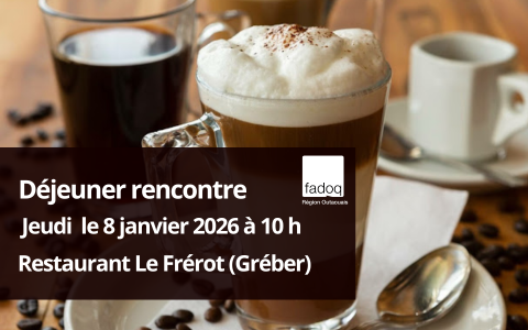Déjeuner rencontre au restaurant Le Frérot : 8 janvier 2026