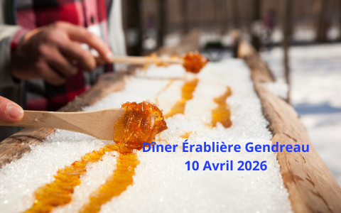 Dîner Érablière Gendreau