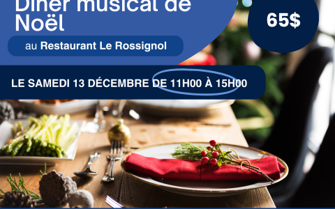 Retour sur le diner de Noël 2025