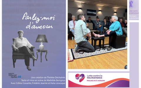Pièce de théâtre documentaire : Parlez-moi d'amour - Matane