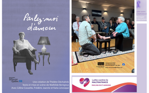 Pièce de théâtre documentaire – “Parlez‑moi d’amour” - Rimouski
