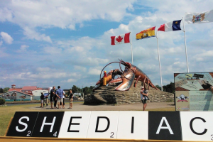 Sur la route du littoral Acadien