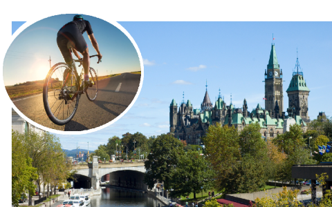 Voyage Vélo à Ottawa 3 jours et 2 nuits