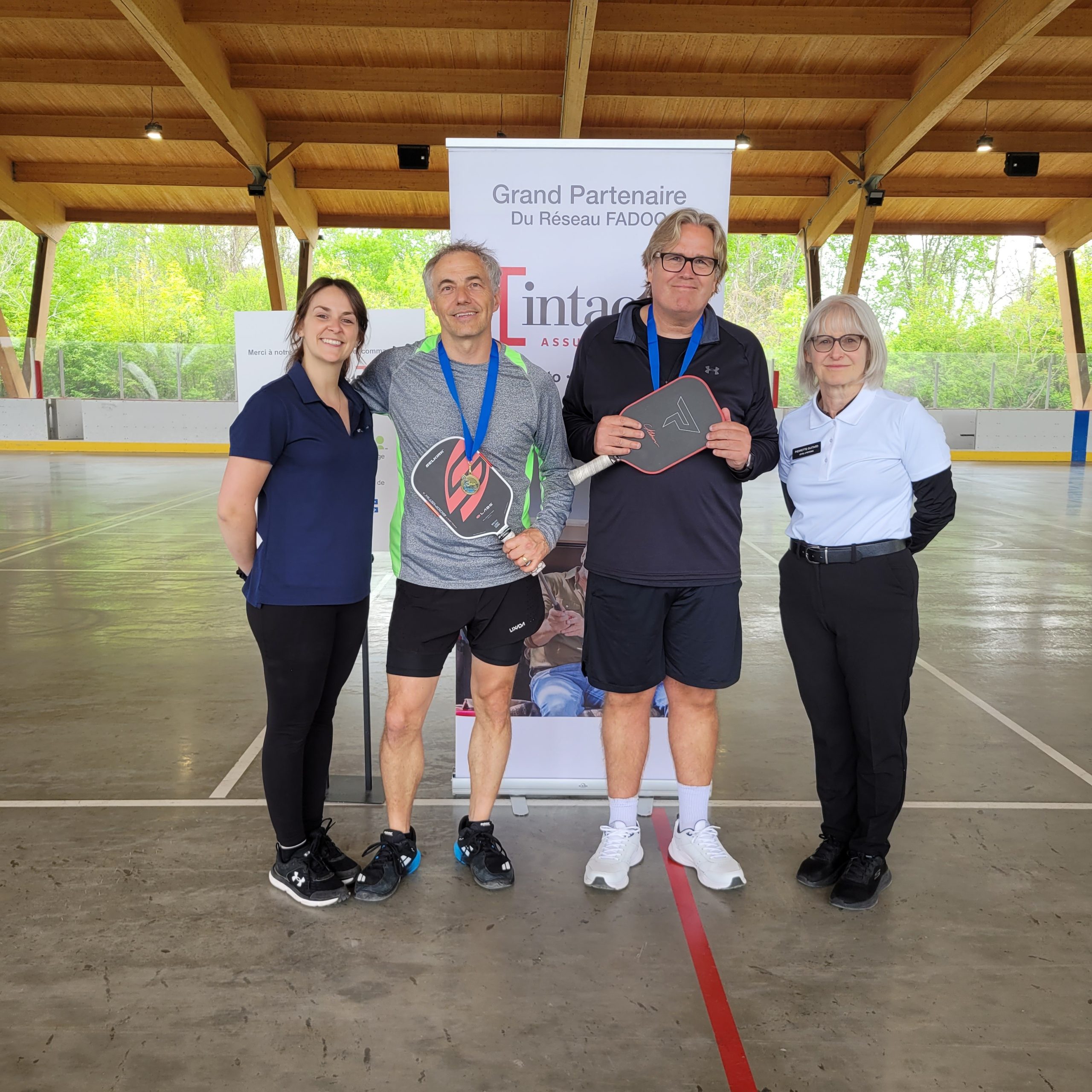 1ère position pickleball homme