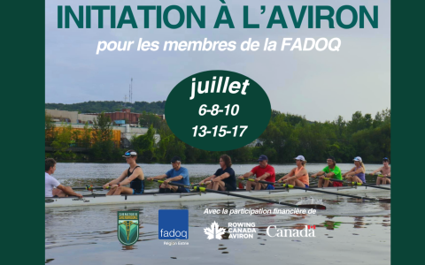 Initiation à l'aviron