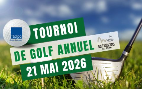 Invitation à notre tournoi de golf annuel : frappez fort, visez loin !