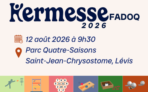 Kermesse FADOQ 2026
