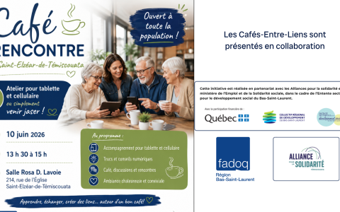 Café Rencontre Entre-Liens - Saint-Elzéar-de-Témiscouata