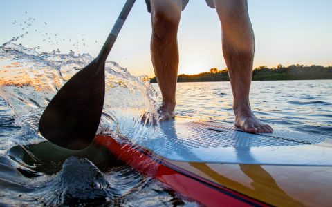 Initiation à la planche à pagaie