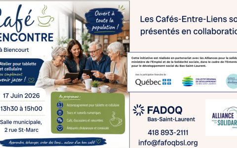 Café Rencontre Entre-Liens - Biencourt