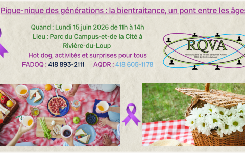 Pique-nique des générations : la bientraitance, un pont entre les âges