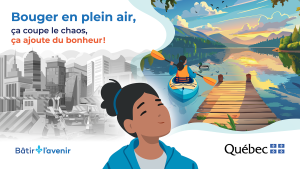 Un visuel Bouger en plein air