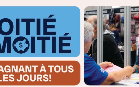 Tirage moitié-moitié du Salon FADOQ 50+ 2026