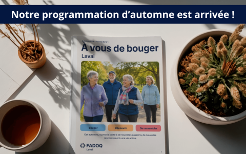 À vous de bouger  - Automne 2026